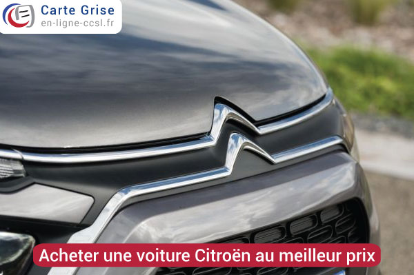 Acheter une voiture Citroën en passant par un mandataire